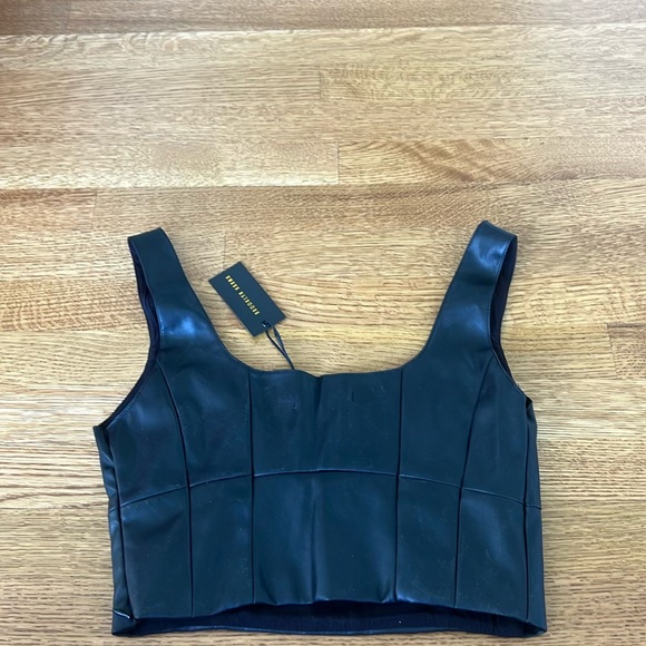 Brookly Karma leather top - Picture 3 of 3